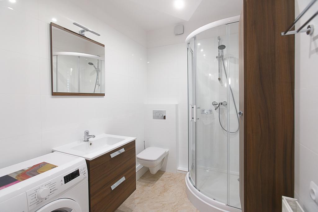 Ferienwohnung Nowoczesny Apartament Chrobrego Danzig Exterior foto